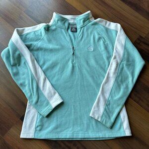 Women's Nike ACG Long Sleeve Fleece Pull Over 1/4 Zip Blue White